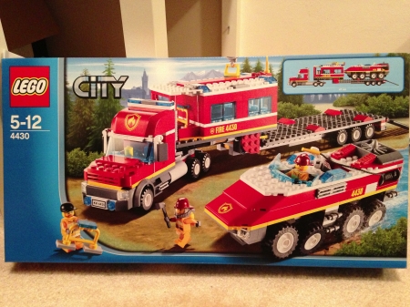 Lego City 4430 Fire Transporter