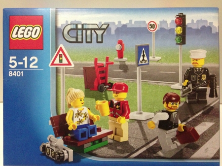 Lego City 8401 City Mini-figure Collection